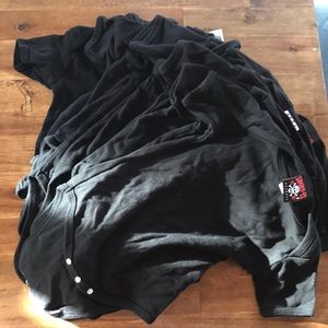 New Lot of 15 black onesies ready to print!